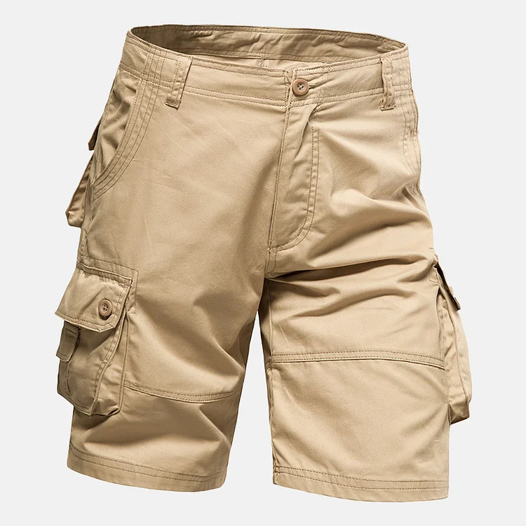 Men's Casual Utility Pockets Cargo Shorts