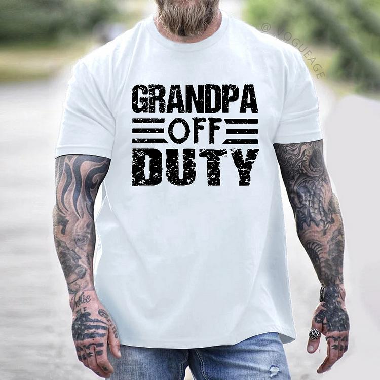 Grandpa Off Duty T-shirt