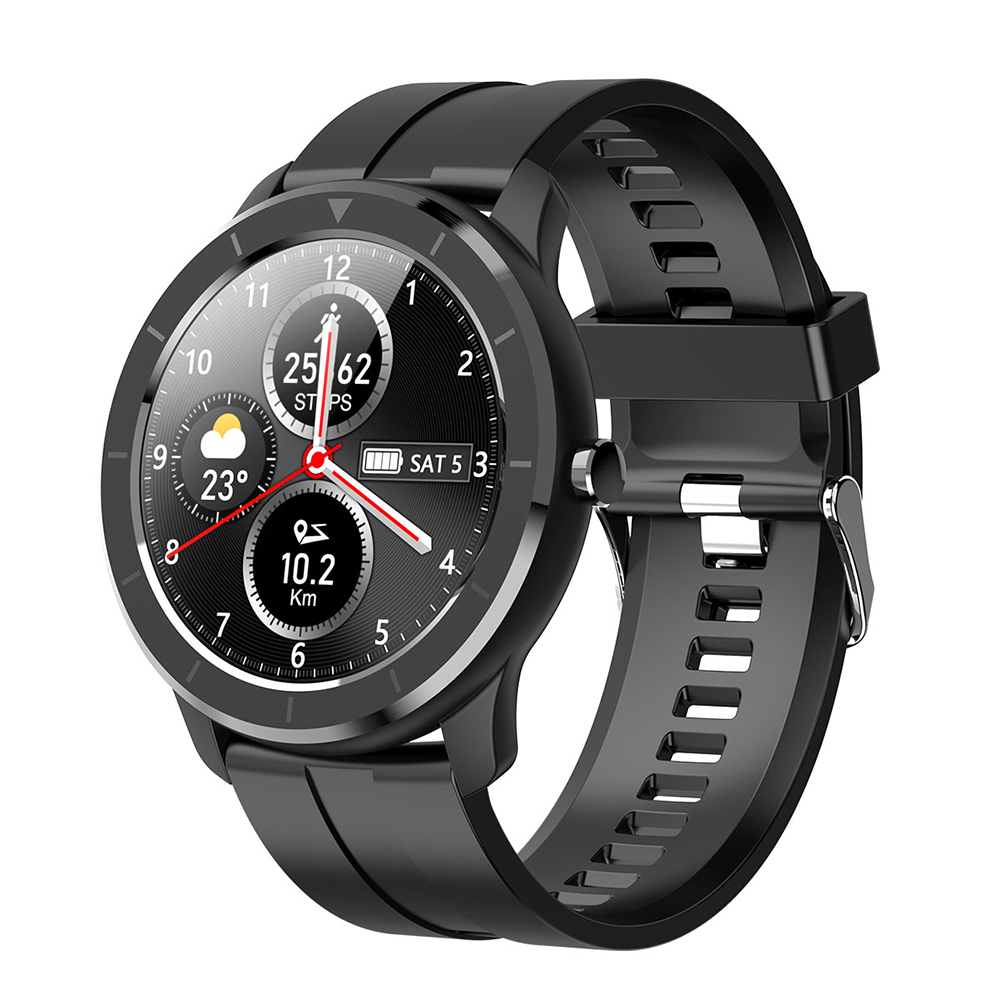 T6 Smart Watch 1.28 inch Touch Screen Heart Rate Monitor Smartwatch (Black, 501 Original
T6 Smart Watch 1.28 inch Touch Screen Heart Rate Monitor Smartwatch (Black, 501 Original
