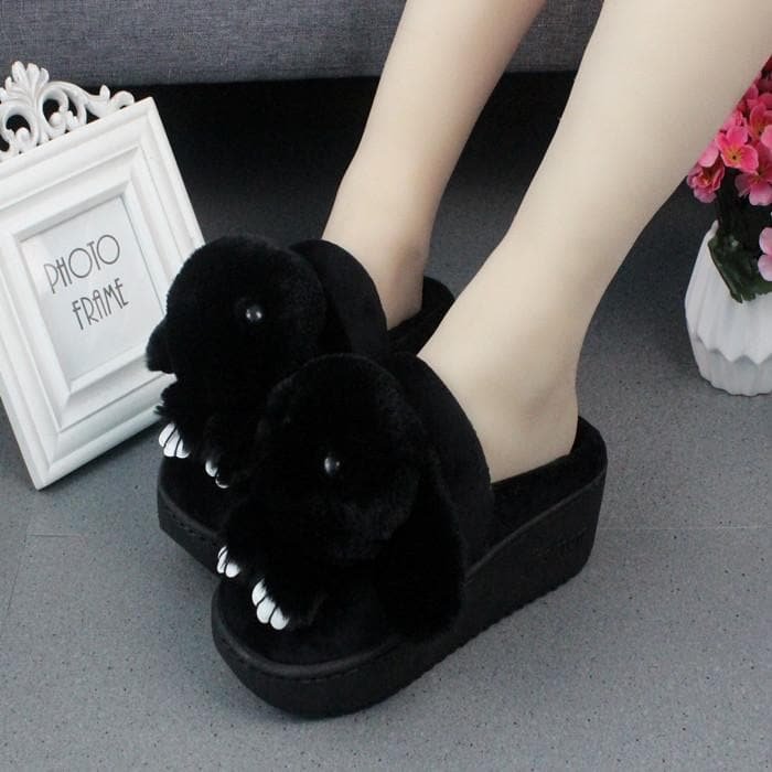 5 Colors Kawaii Fluffy Heels Slippers SP1710874R