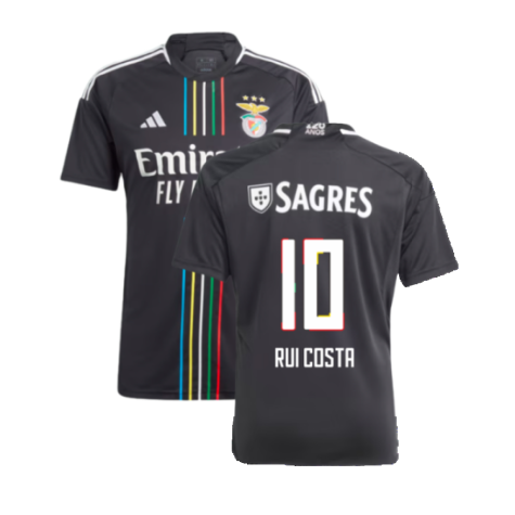 SL Benfica Rui Costa 10 Away Shirt Kit 2023-2024