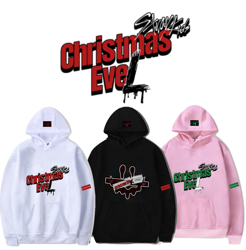 Stray Kids Christmas EveL Logo Hoodie