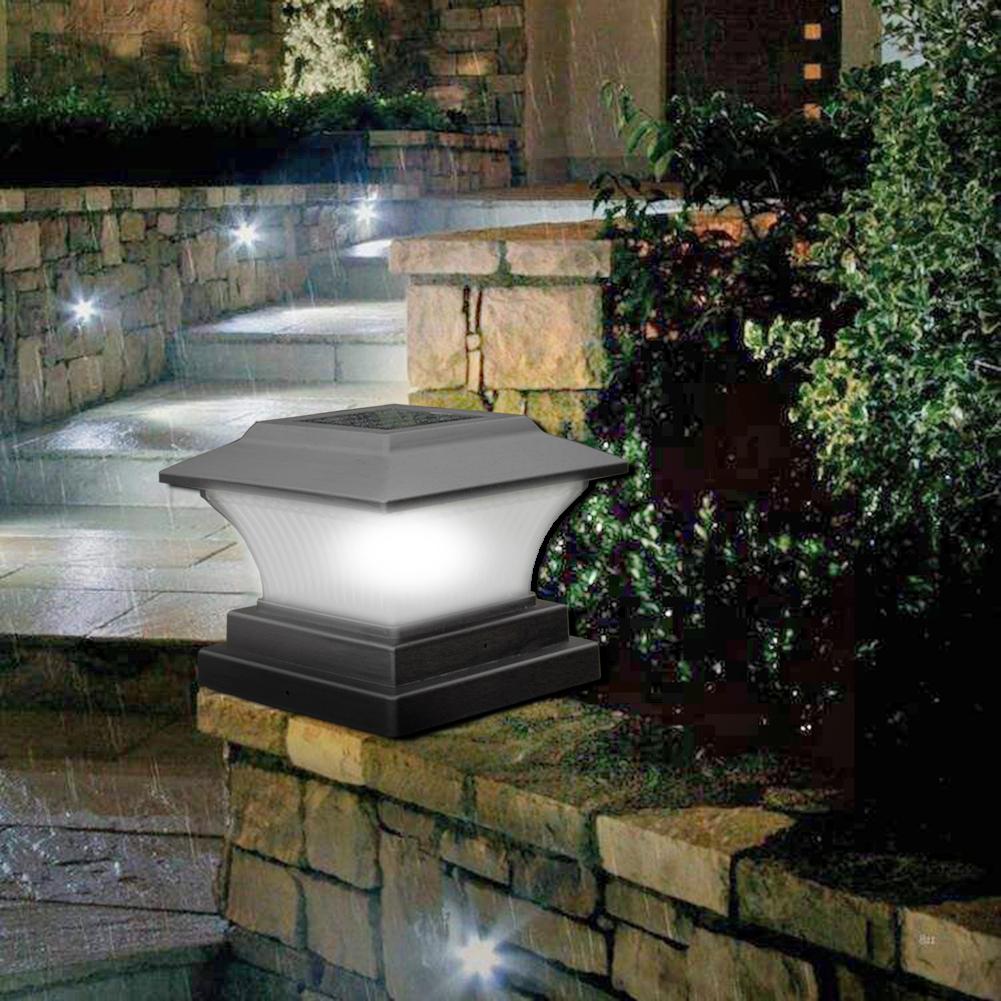 Solar Power LED Pillar Lamp Outdoor Garden Fence Lamp Yard Post Cap Lights, Black, 501 Original
Solar Power LED Pillar Lamp Outdoor Garden Fence Lamp Yard Post Cap Lights, Black, 501 Original