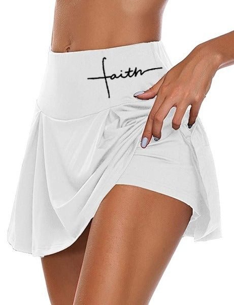 Women's Active Skort Athletic Stretchy Pleated Tennis Skirt for Running Golf Workout socialshop