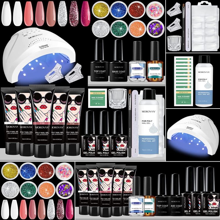 Morovan Poly Gel Nail Kit PL19-1