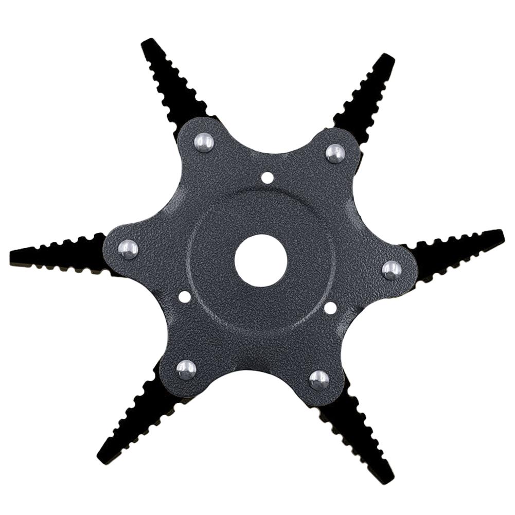 6 Teeth Blade Brush Cutter Blade Grass Trimmer Head for Lawn Mower (Black, 501 Original
6 Teeth Blade Brush Cutter Blade Grass Trimmer Head for Lawn Mower (Black, 501 Original
