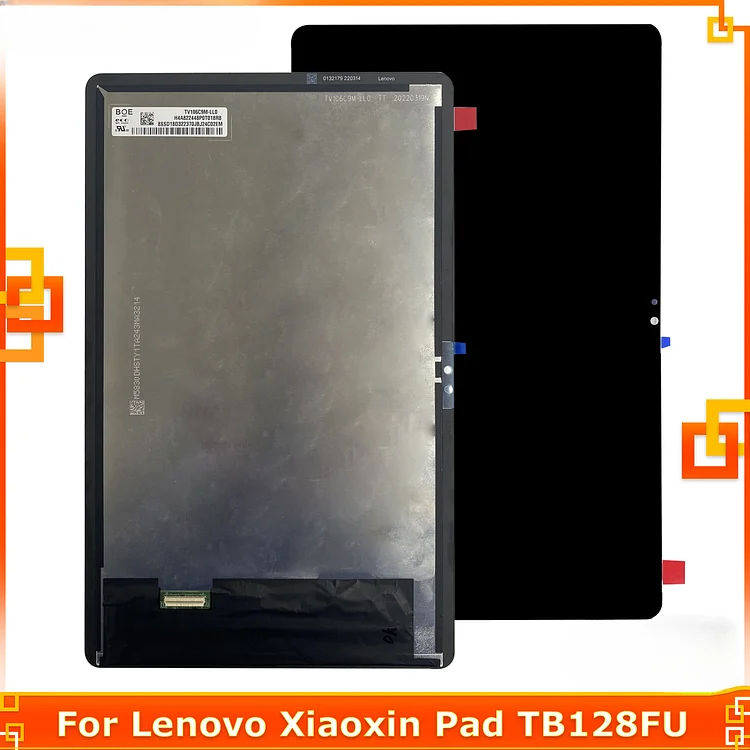 10.6" Original For Lenovo Xiaoxin Pad 2022 TB128FU LCD Display Touch Screen Android 12 Digitizer Assembly Replacement Tested
