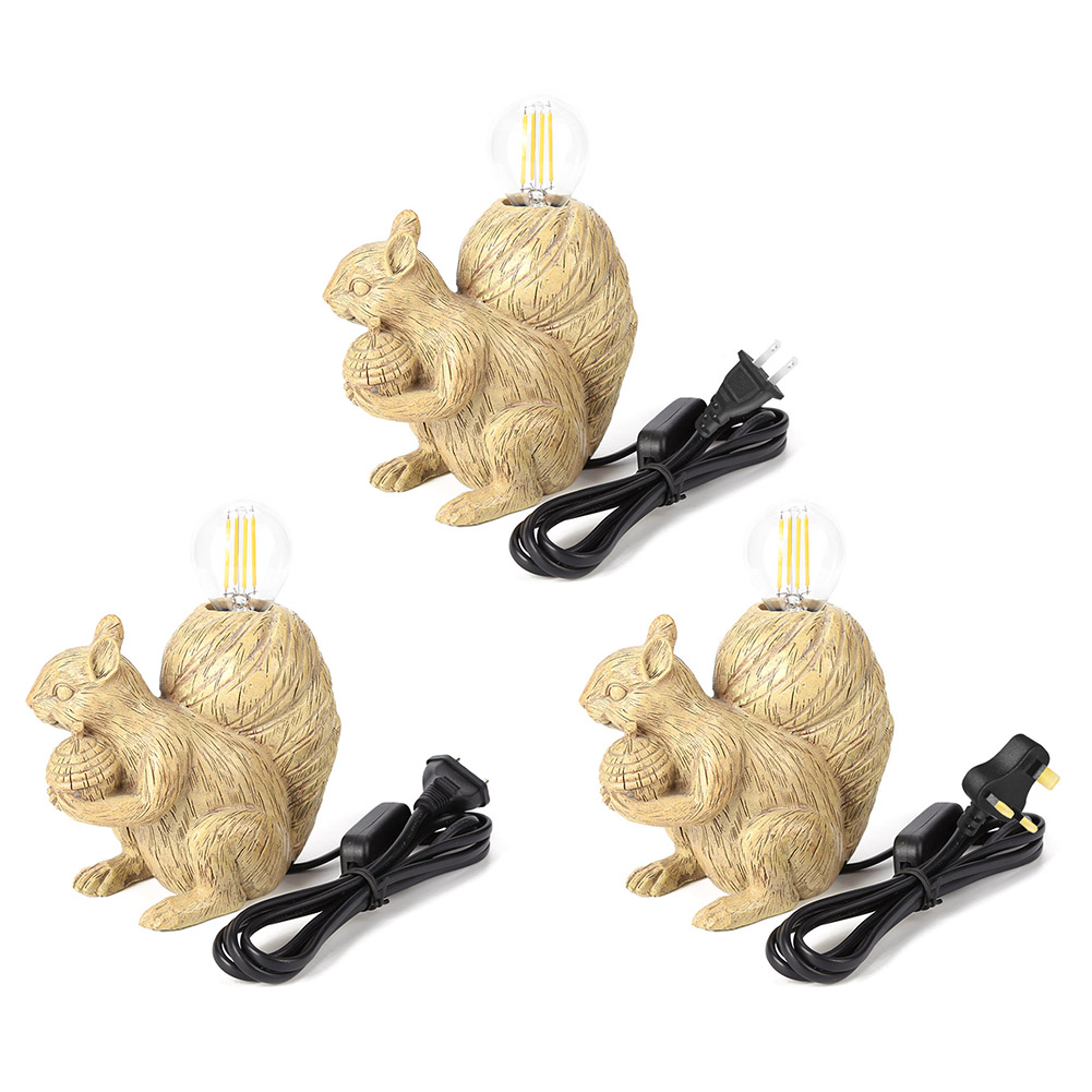 Animal Squirrel LED Wall Lamp E12 Light Bulb Home Aisle Living Room Decor, Us plug, 501 Original
Animal Squirrel LED Wall Lamp E12 Light Bulb Home Aisle Living Room Decor, Us plug, 501 Original
