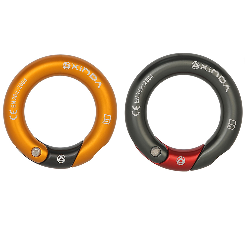 Openable Connector Ring 23kN Aluminium Bearing Outdoor Climbing Equipment, Gun grey, 501 Original
Openable Connector Ring 23kN Aluminium Bearing Outdoor Climbing Equipment, Gun grey, 501 Original