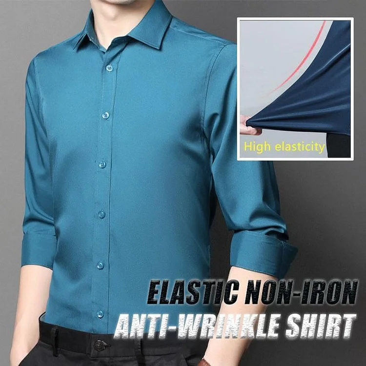 ✨Men's must（Buy Two Free Shipping）Stretch Non-iron Anti-wrinkle Shirt