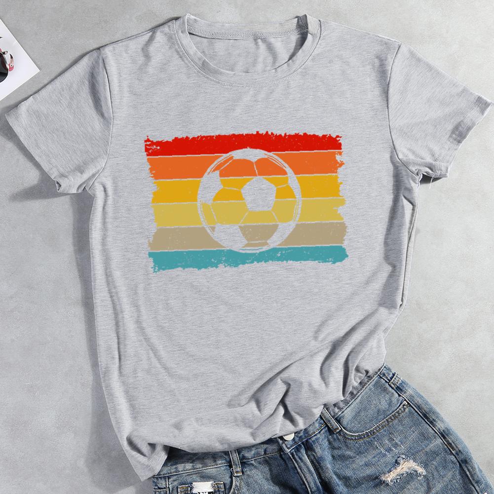 Soccer Round Neck T-shirt-0019617-Guru-buzz