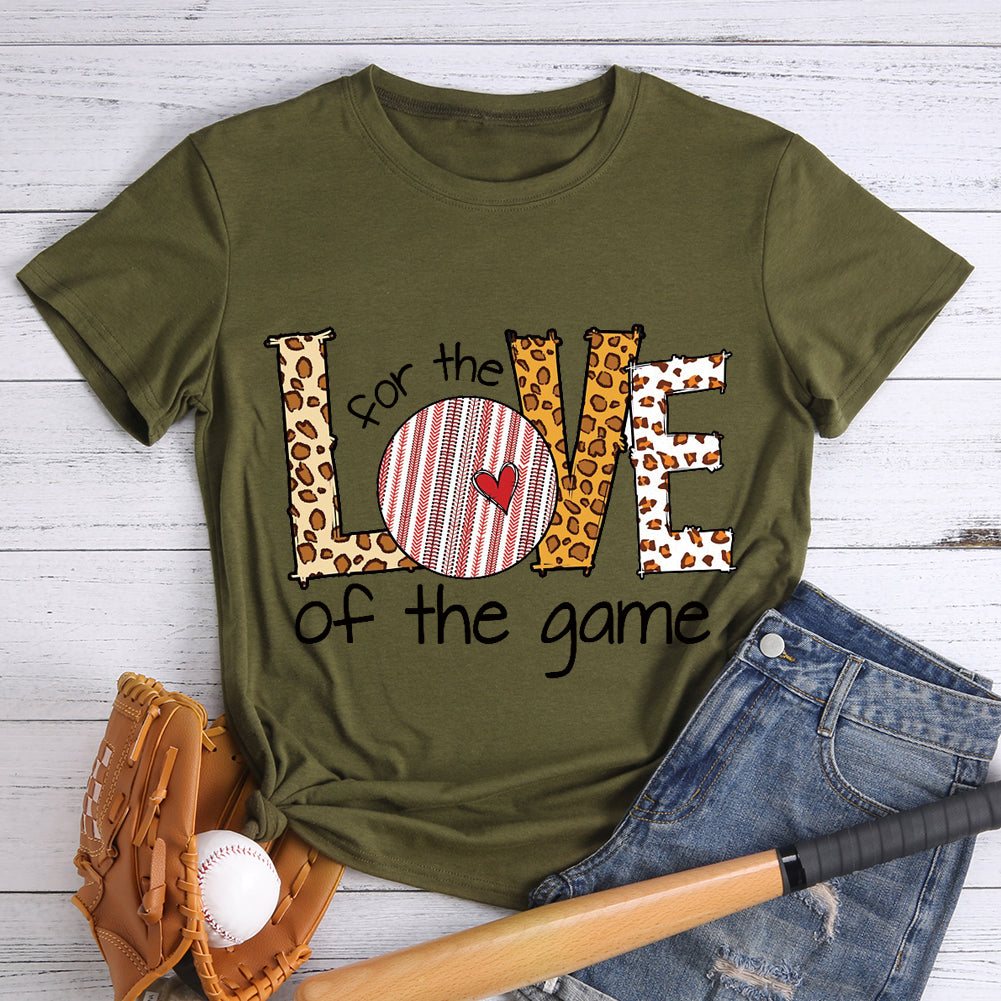  For the love of the game Baseball  T-shirt Tee -06485-Guru-buzz