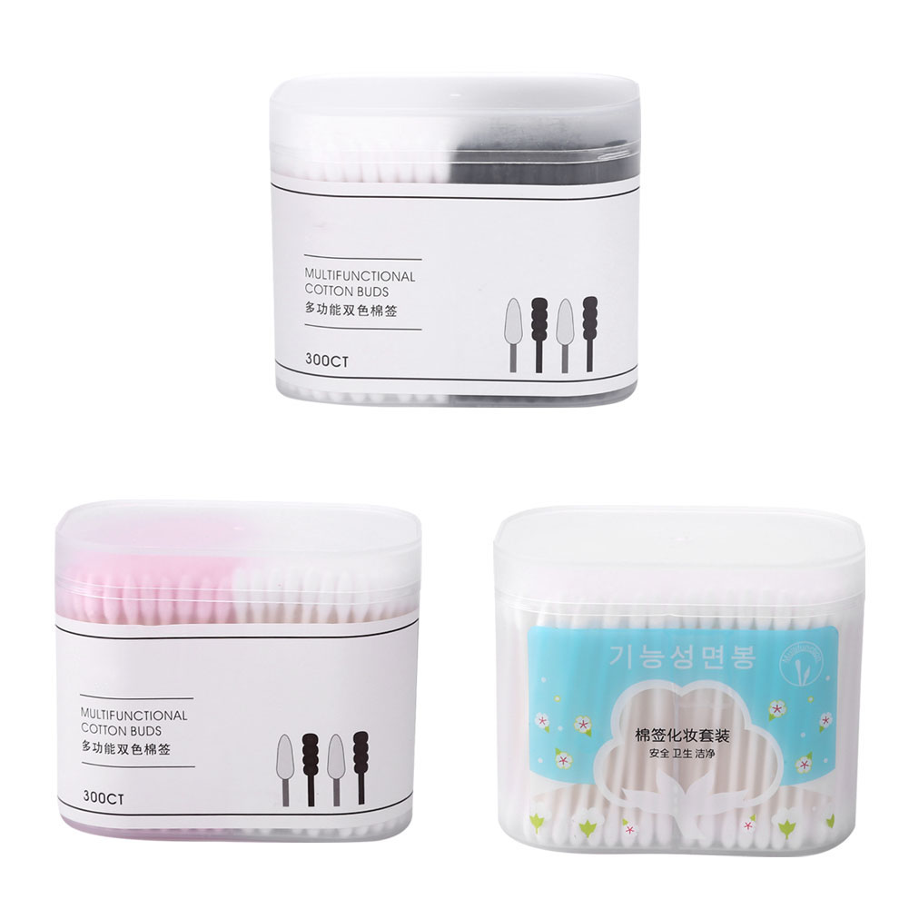 300pcs Disposable Cotton Swab Makeup Ear Clean Sticks Buds Tip Head Swabs, 02 (powder and white), 501 Original
300pcs Disposable Cotton Swab Makeup Ear Clean Sticks Buds Tip Head Swabs, 02 (powder and white), 501 Original