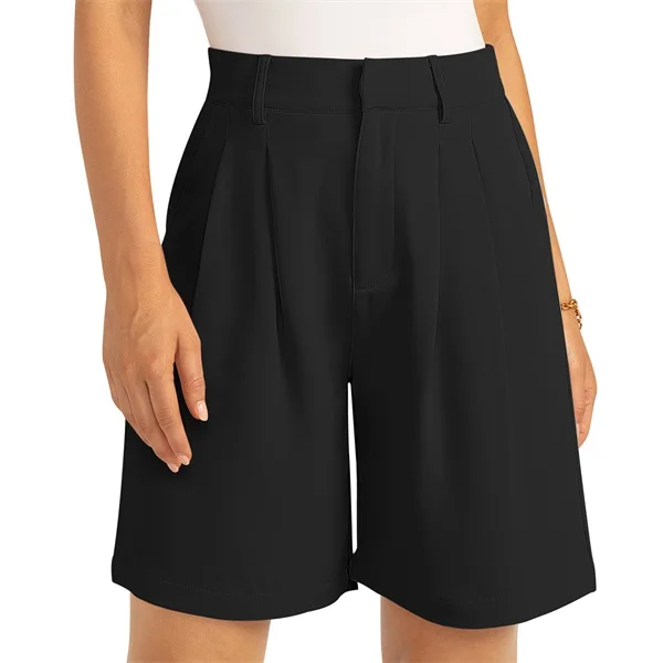 TARSE Womens Bermuda Shorts Dressy Casual High Waisted Summer Shorts 215