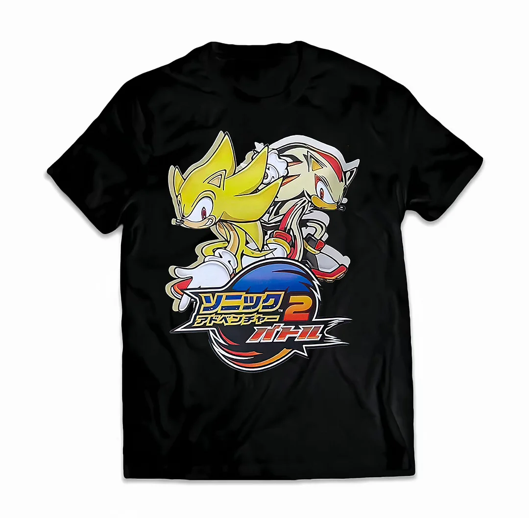 Super Sonic x Shadow Printed Unisex Oversized T-shirt - Devcarry