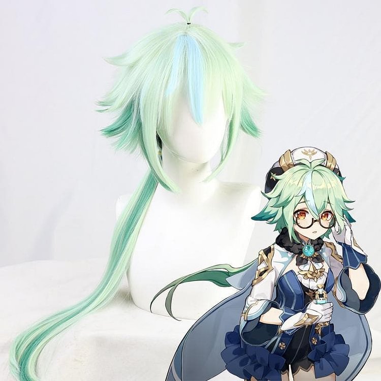 GI Sucrose Green Cosplay Wig CC0233