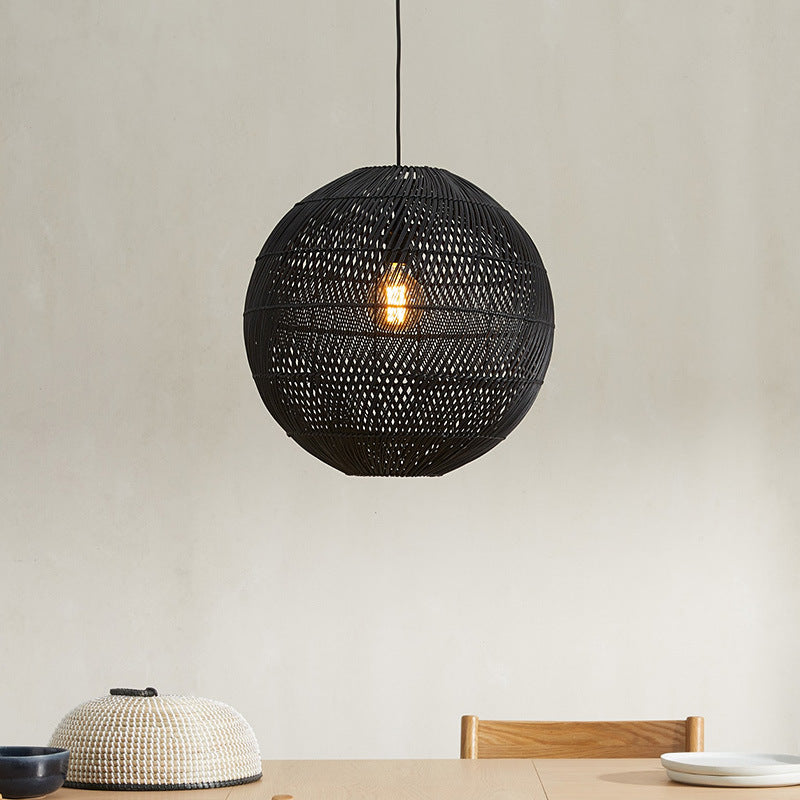 Natural Rattan Round Pendant Lampshade