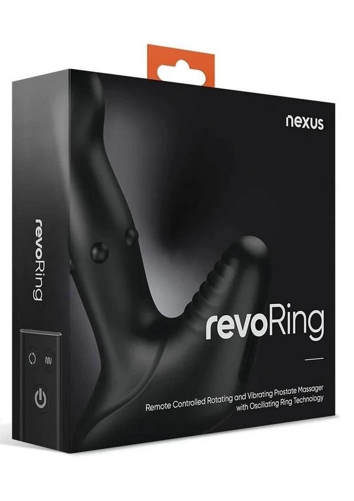 pornhint Pornhint Nexus REVO Ring Osciliating Ring & Rotating Prostate Massager with Remote Vibrator