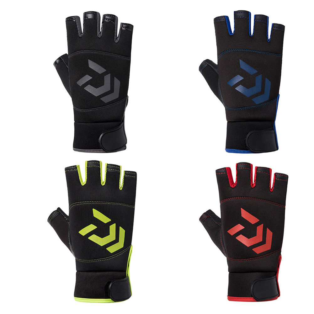 Universal Half Finger Fishing Gloves Waterproof Anti-Slip Protection Gloves, Red, 501 Original
Universal Half Finger Fishing Gloves Waterproof Anti-Slip Protection Gloves, Red, 501 Original