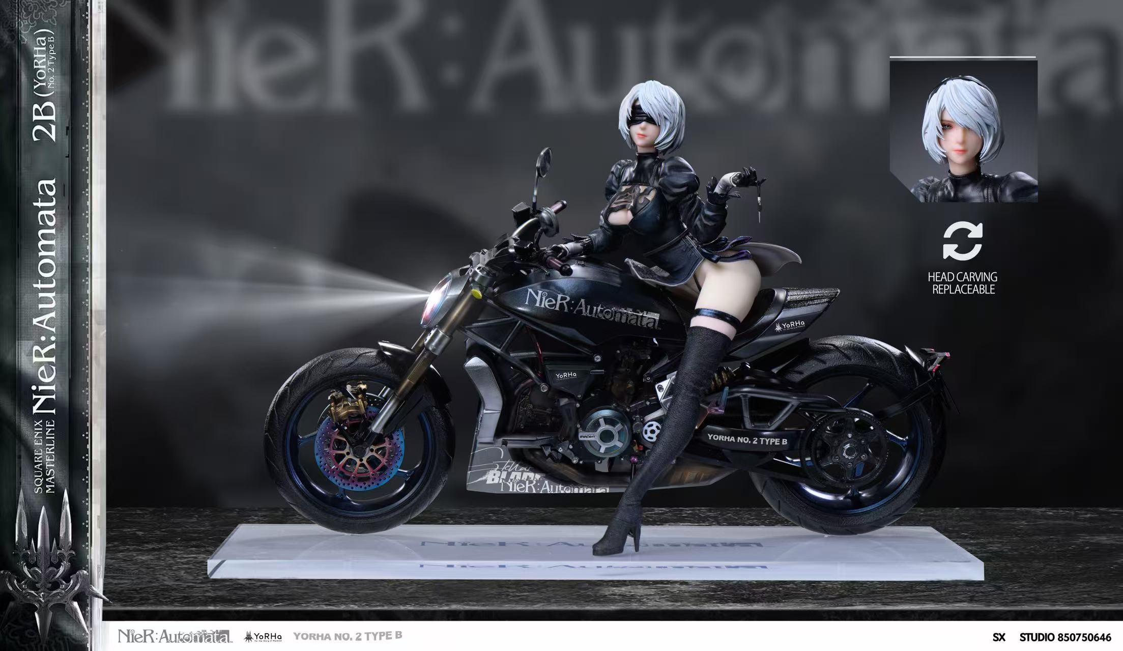 Aetheria Studio & SX Studio - Motorcycle NieR 2B 1/6 Statue(GK)