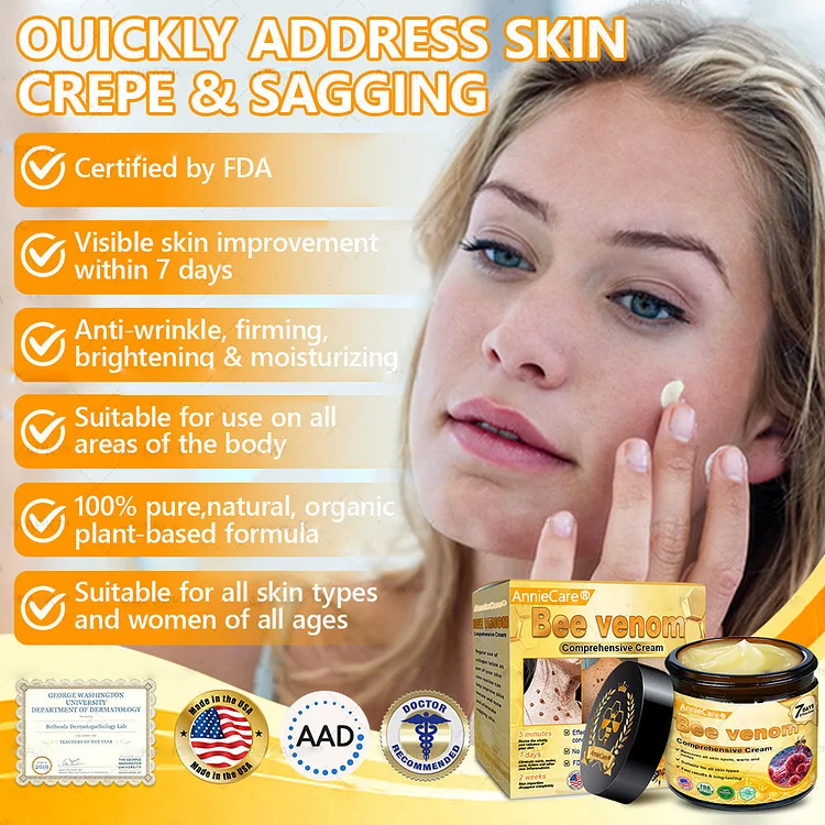 Made and Shipped from USA ๐ AnnieCare® Bee venom Comprehensive Cream ๐ฅ LAST DAY 80% OFF ๐