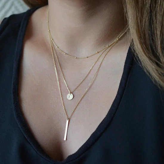 Fashion Multilayer Clavicle Necklace socialshop