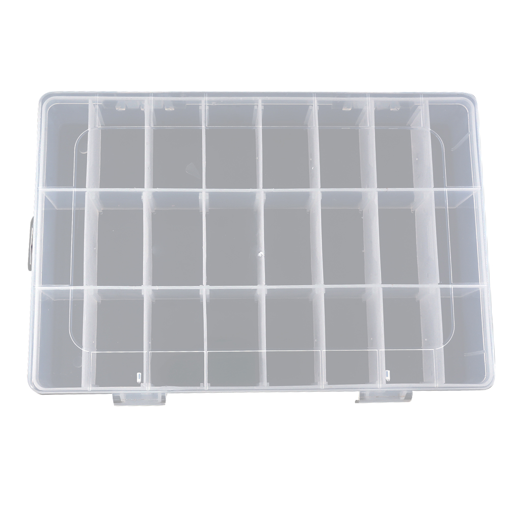 24 Slots Transparent Plastic Fishing Lure Box Fishing Tackle Storage Box, 501 Original
24 Slots Transparent Plastic Fishing Lure Box Fishing Tackle Storage Box, 501 Original