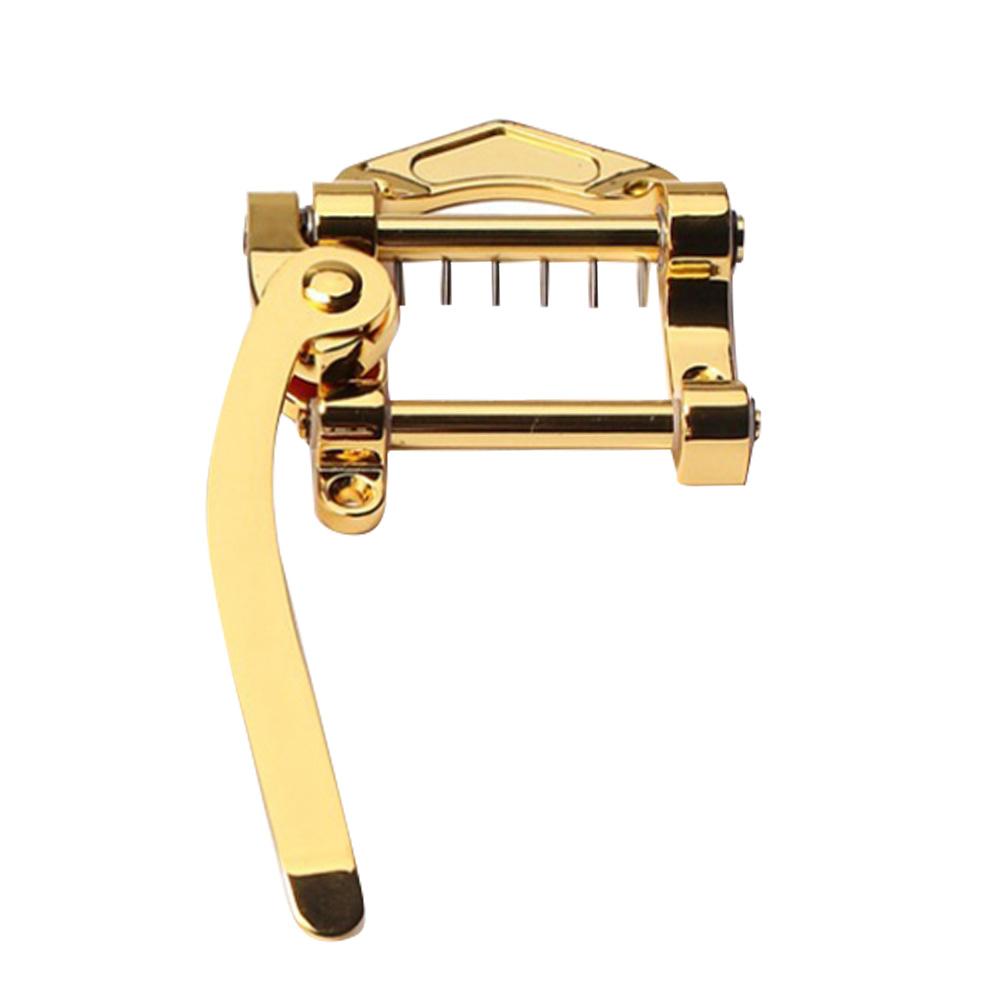 Vibrato Jazz Tailpiece Tremolo Bridge for SG LP ETC Electric Guitar (Gold), Yellow, 501 Original
Vibrato Jazz Tailpiece Tremolo Bridge for SG LP ETC Electric Guitar (Gold), Yellow, 501 Original