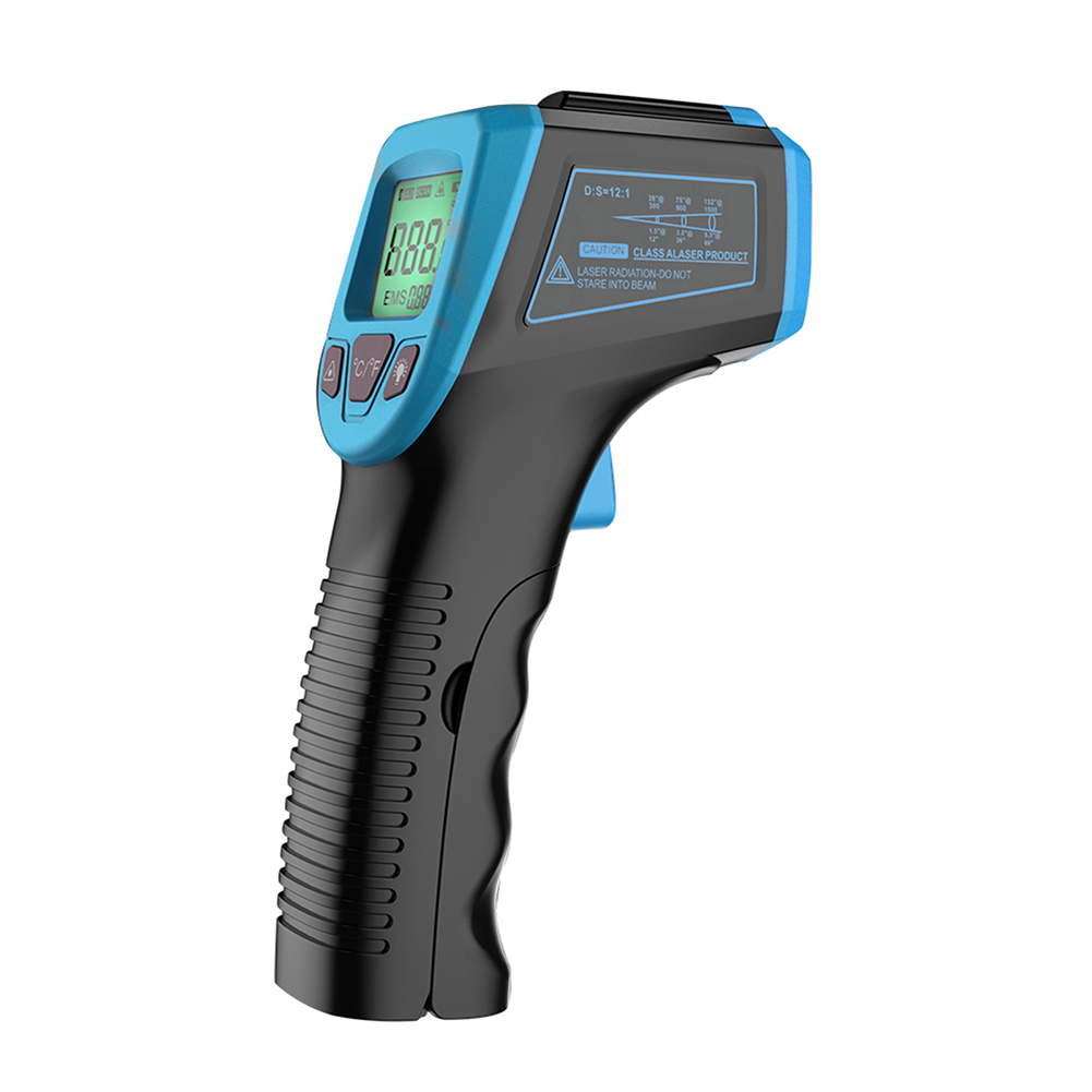 Digital Infrared Thermometer Laser Temperature Meter Pyrometer (Blue), 501 Original
Digital Infrared Thermometer Laser Temperature Meter Pyrometer (Blue), 501 Original