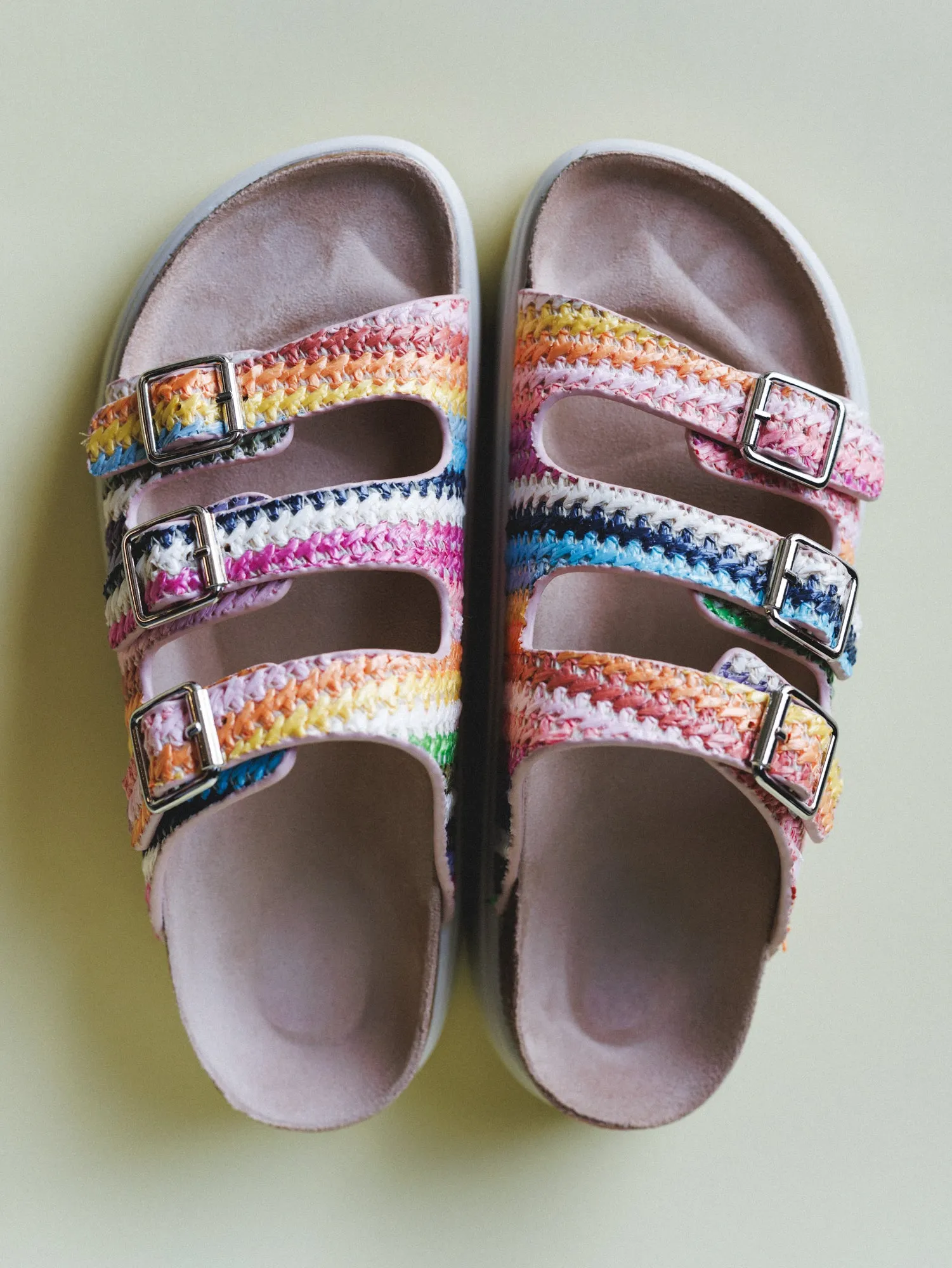 Three's Company Sandals - Multi