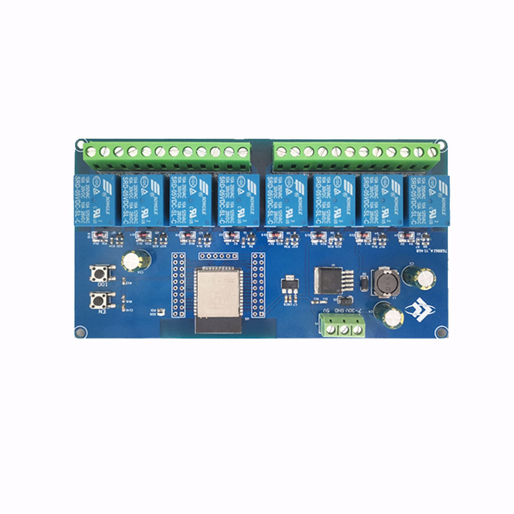 Smart Home Second Development DC5-30V Wifi 8 Channel Relay Board ESP32 ... image.
