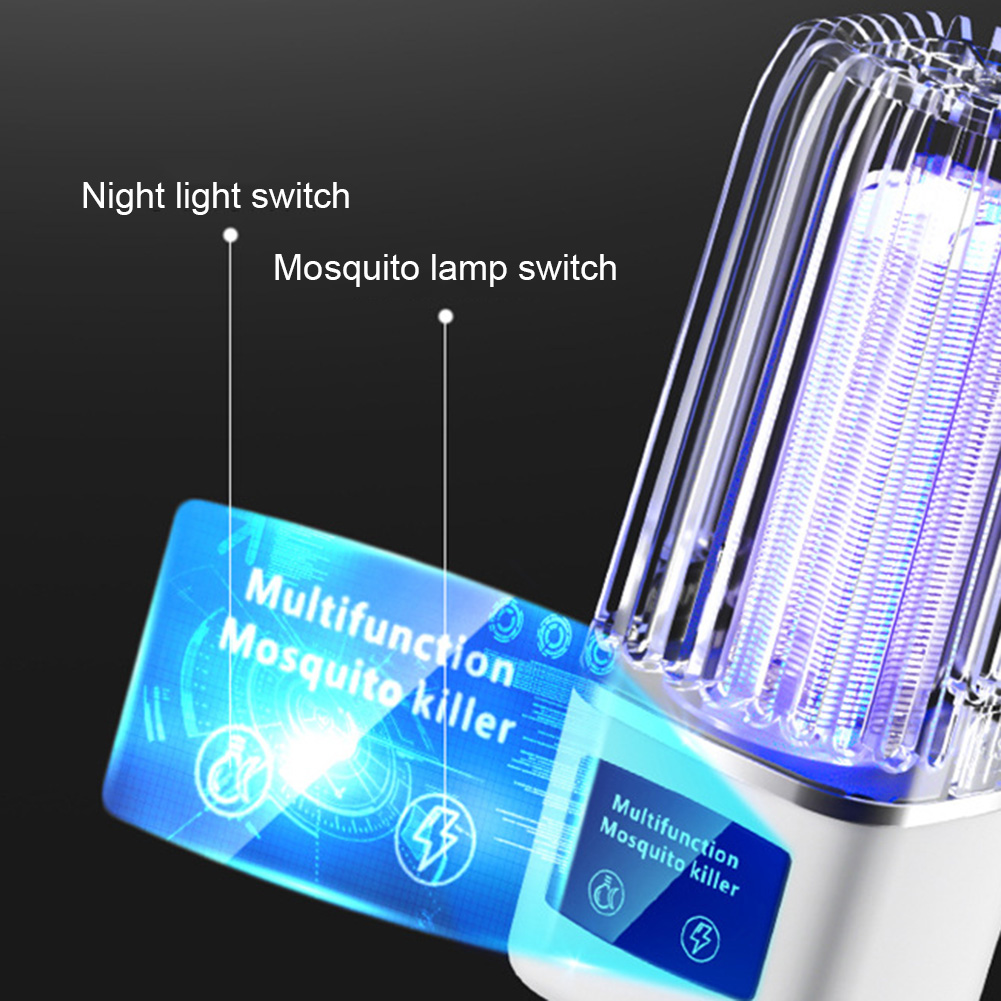 LED Electric Mosquito Killer Lamp Home Outdoor Fly Trap Insect Night Light, 501 Original
LED Electric Mosquito Killer Lamp Home Outdoor Fly Trap Insect Night Light, 501 Original