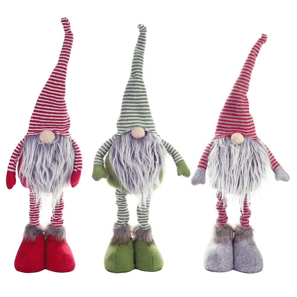 Christmas Stripe Hat Faceless Doll Standing Posture DIY Pendants Home Decor, Red, 501 Original
Christmas Stripe Hat Faceless Doll Standing Posture DIY Pendants Home Decor, Red, 501 Original