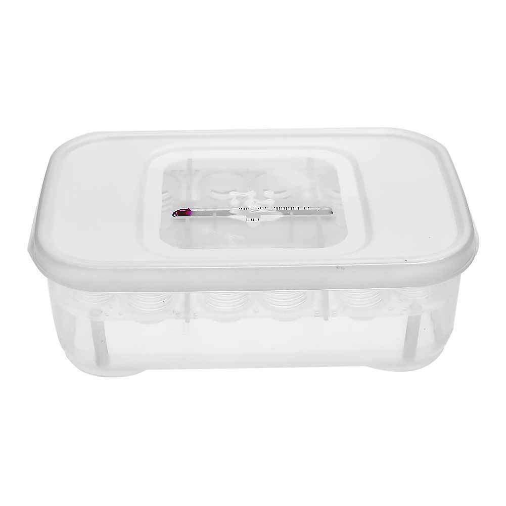 12 Grids Plastic Reptiles Egg Incubator Tray Lizard Snake Eggs Hatcher Box, 501 Original
12 Grids Plastic Reptiles Egg Incubator Tray Lizard Snake Eggs Hatcher Box, 501 Original