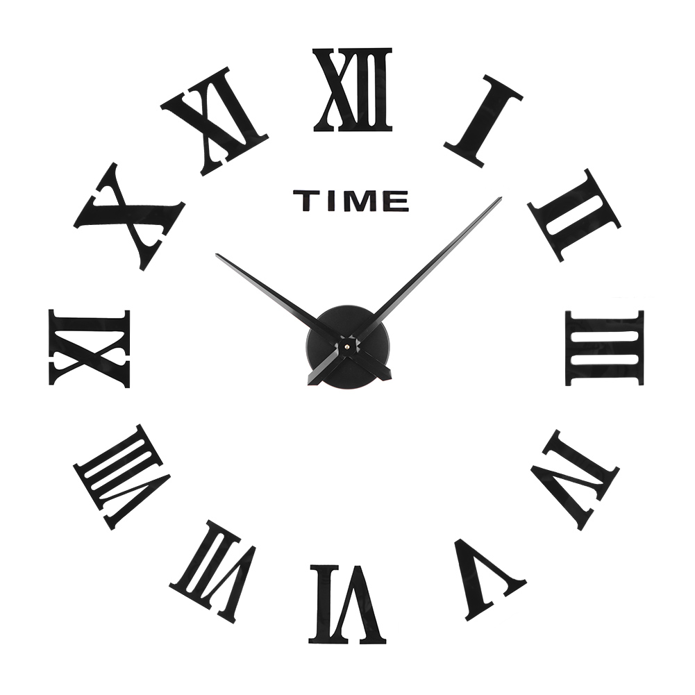 DIY Large Wall Sticker Acrylic Clock Self Adhesive Art Decal Mirror Clocks, Silver, 501 Original
DIY Large Wall Sticker Acrylic Clock Self Adhesive Art Decal Mirror Clocks, Silver, 501 Original