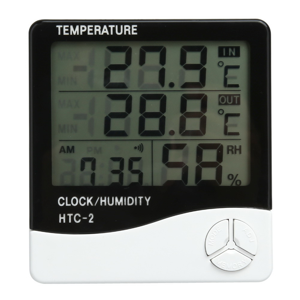 Digital LCD Thermometer Hygrometer Electronic Temperature Humidity Meter, 501 Original
Digital LCD Thermometer Hygrometer Electronic Temperature Humidity Meter, 501 Original