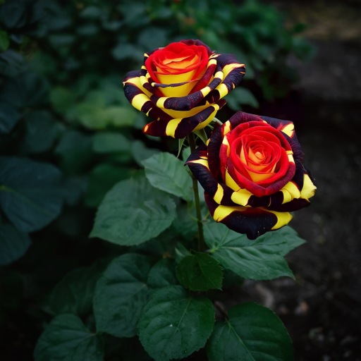 Rare Rose "Firebird" -Love Flower