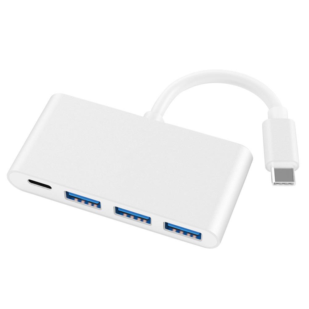 Type-C Hub Type-C to 3 USB 3.0+PD Charging Converter for Laptop (Silver), 501 Original
Type-C Hub Type-C to 3 USB 3.0+PD Charging Converter for Laptop (Silver), 501 Original