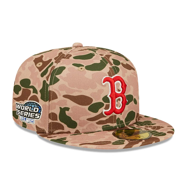 New Era 59Fifty Duck Camo Boston Red Sox Hat - Camo QueenFunky