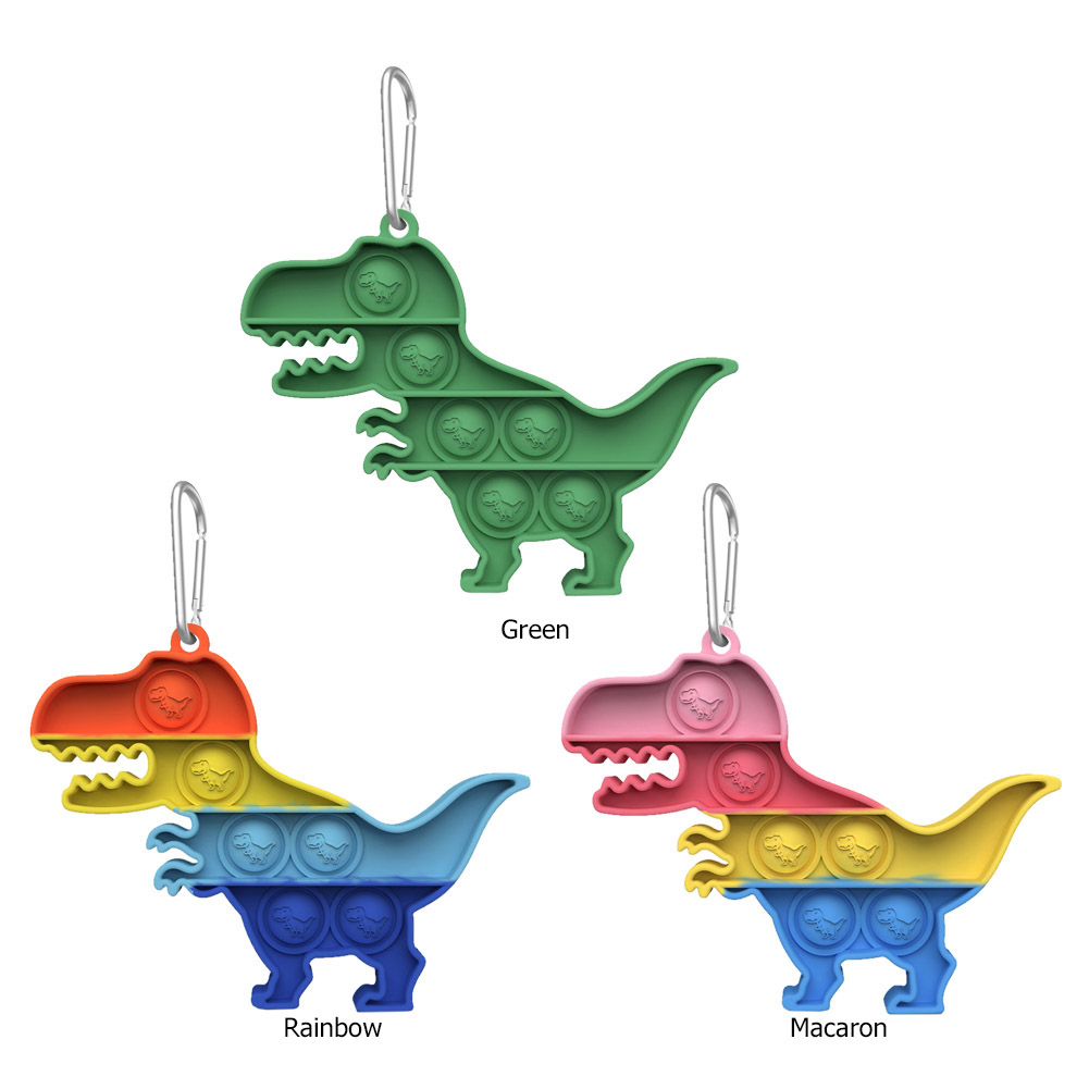 Dinosaur Pendant Silicone Push Bubble Fingertip Toys Decompression Crafts, 501 Original
Dinosaur Pendant Silicone Push Bubble Fingertip Toys Decompression Crafts, 501 Original