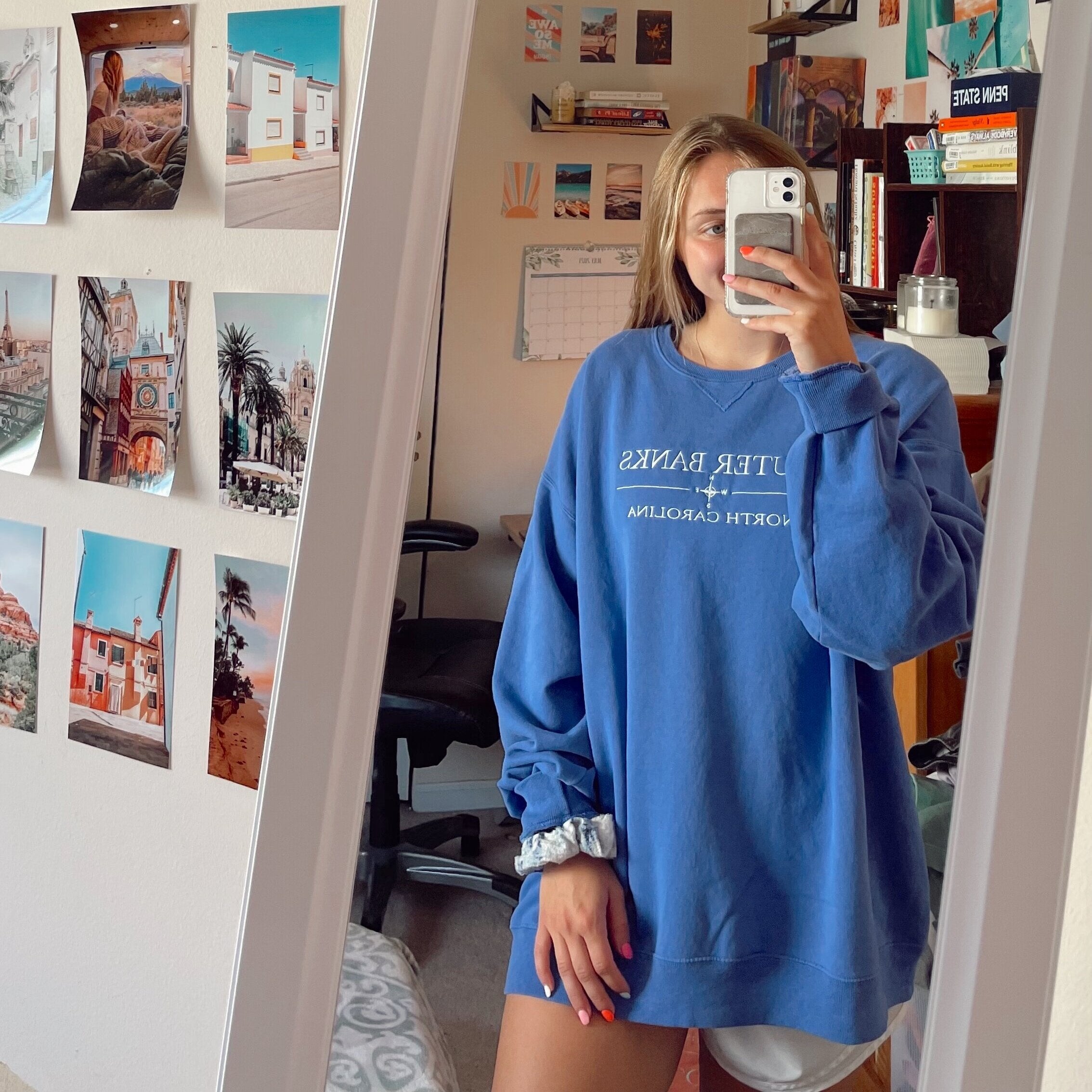 Outer Banks Embroidered Crewneck
