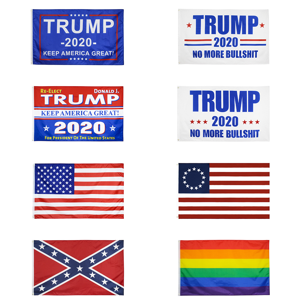 90x150cm 2020 Polyester Printed America Presidential Election Trump Flag, Type1, 501 Original
90x150cm 2020 Polyester Printed America Presidential Election Trump Flag, Type1, 501 Original