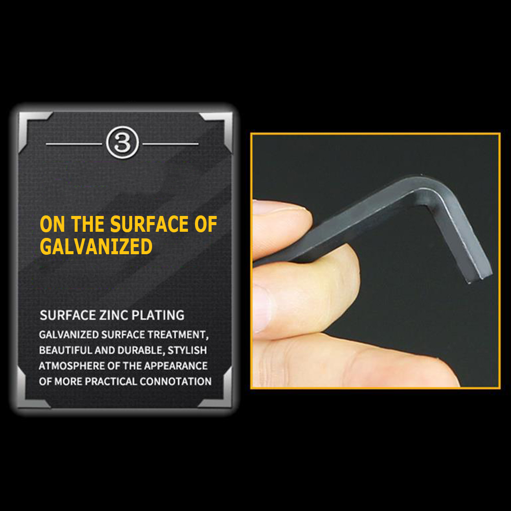 1.5mm-10mm Hex Key Allen Wrench Set Key Chain Combination Spanner Hand Tool, 501 Original
1.5mm-10mm Hex Key Allen Wrench Set Key Chain Combination Spanner Hand Tool, 501 Original
