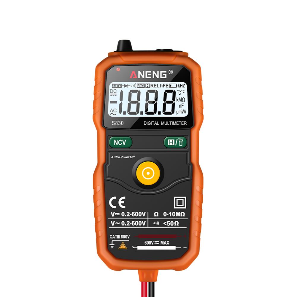Digital Multimeter Transistor Capacitor Tester Electrical Capacitance Meter, 501 Original
Digital Multimeter Transistor Capacitor Tester Electrical Capacitance Meter, 501 Original
