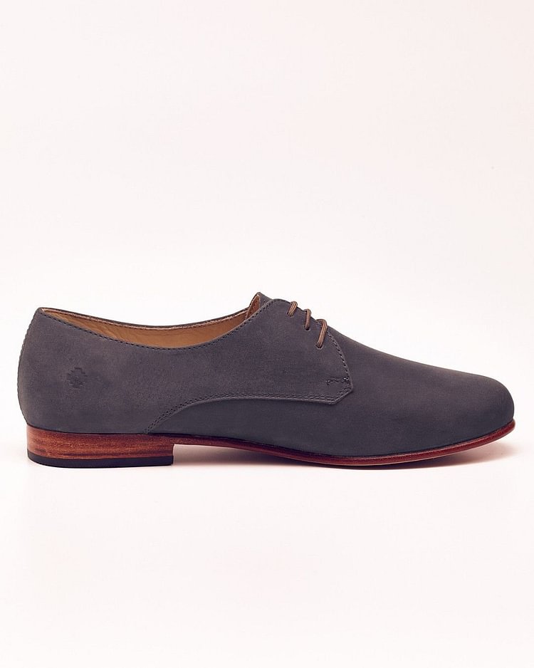 Brown Vintage Shoes Women's Oxfords Comfortable Lace up Flats |FSJ Shoes