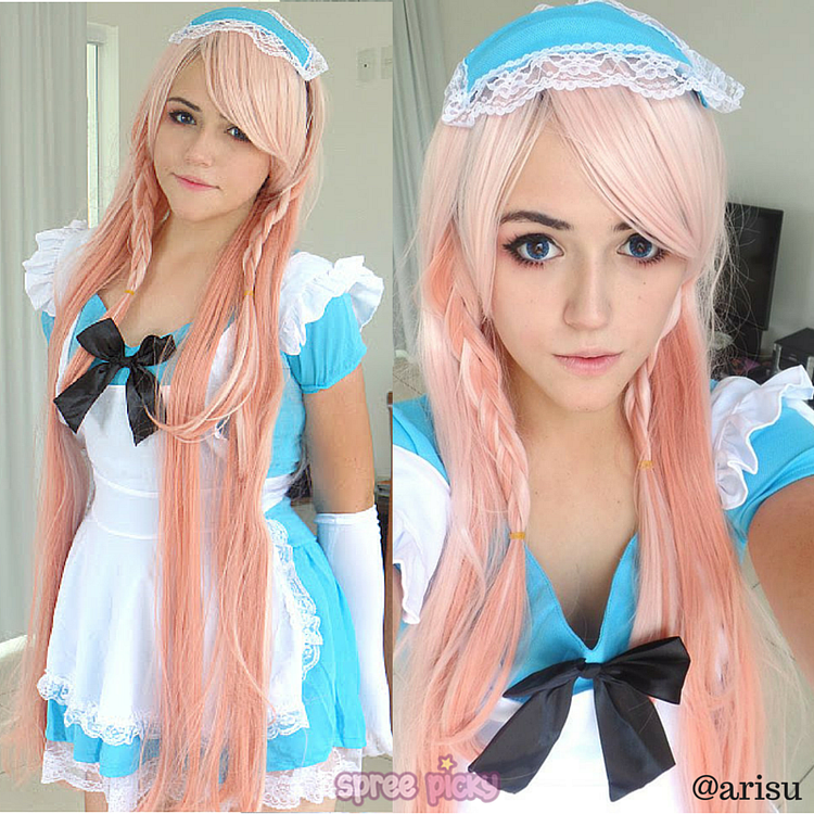 Blue Kawaii Maid Dress SP141200