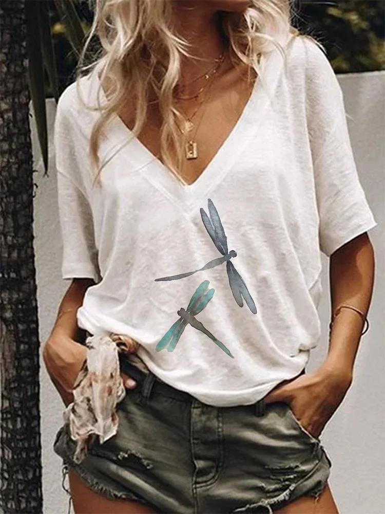 Bestdealfriday White Cotton Casual Shirts Tops 9338213