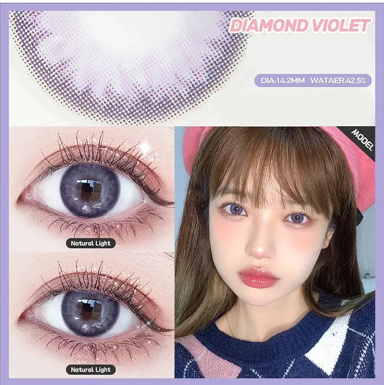 Aprileye Diamond Purple