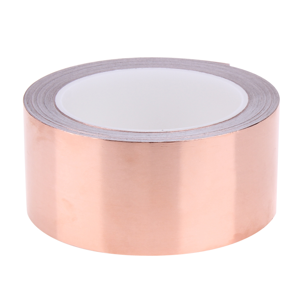 20 Meters 5 cm Single Conductive Adhesive EMI Shielding Copper Foil Tape, 501 Original
20 Meters 5 cm Single Conductive Adhesive EMI Shielding Copper Foil Tape, 501 Original