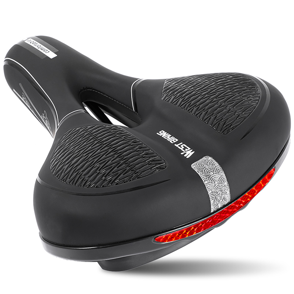 WEST BIKING Bicycle Saddle Reflective Soft MTB Shockproof Seat Cushion (B), 501 Original
WEST BIKING Bicycle Saddle Reflective Soft MTB Shockproof Seat Cushion (B), 501 Original
